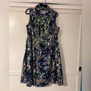 Retrolicious Under the Sea Mermaid Dress 1X